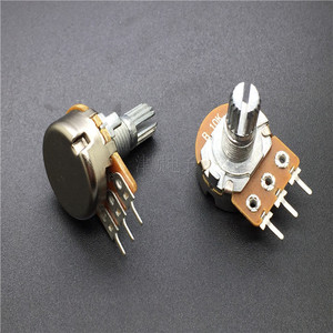 New High quality 148 <strong>potentiometers</strong> imported material and dust cover positive and negative 10%B1K-1M 148 single <strong>potentiometer</strong> - Product Image 2