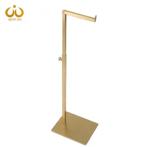 Hot sale adjustable hand bag stand metal racks for hanging bag display handbag