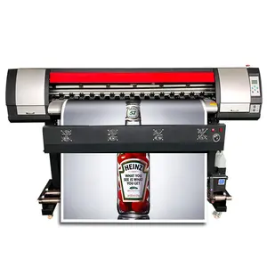 1,8 M de gran formato foto máquina de impresión de inyección de tinta Eco solvente XP600 impresora Plotter