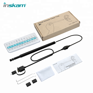 Cheap personalized panoptic 480 p black camera endoscope ear canal visor - Product Image 2