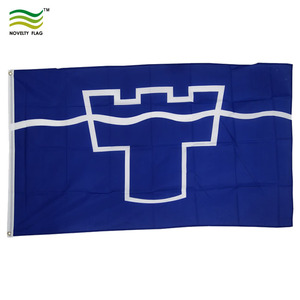 Bendera Nasional Jamaika Poliester Kuning Hijau Hitam Ukuran 3X5 kaki - Product Image 5