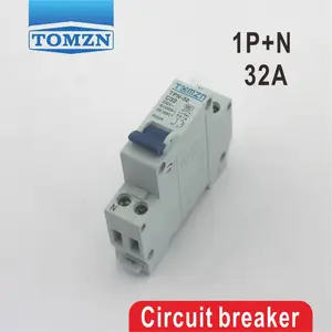 Mini disjoncteur DPN 1P + N 32A, MCB