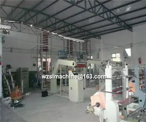 Ziplock film blazen machine/ritssluitingszak rolls extruder