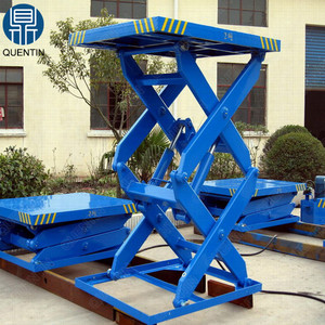 <span class=keywords><strong>Table</strong></span> élévatrice à ciseaux hydraulique stationnaire <span class=keywords><strong>de</strong></span> petite taille 1 tonne - Product Image 4