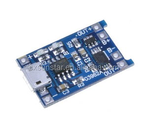Micro <strong>USB</strong> <strong>5V</strong> <strong>1A</strong> Lithium Battery Charger Module - Product Image 2