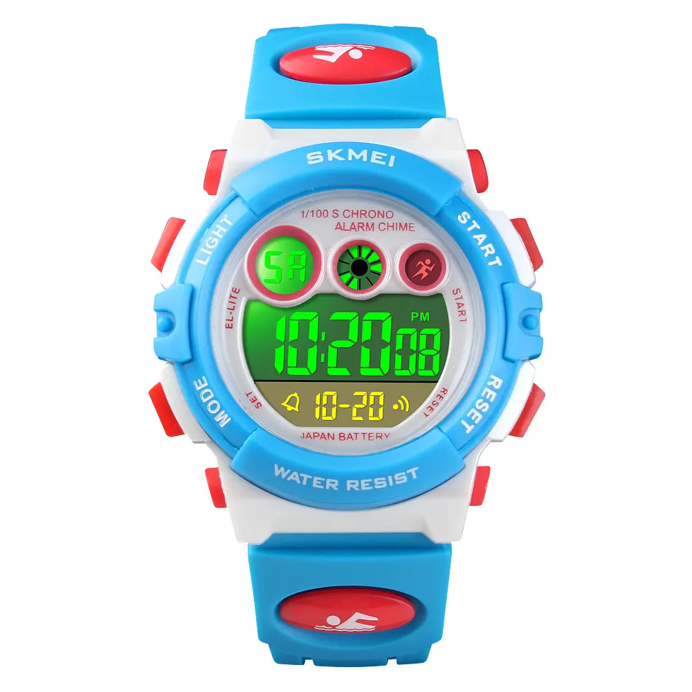 Best Christmas gift for kids skmei sports digital wrist watch waterproof digital children watches #1451 for girls boys