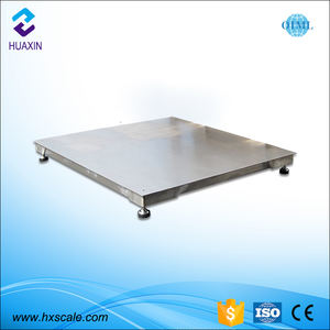 1.<span class=keywords><strong>2</strong></span>*1.<span class=keywords><strong>2</strong></span> m 3 T de Acero Inoxidable Electrónica Báscula de Piso Móvil Para La Venta Con la Función Impermeable - Product Image 2