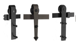 American Style Exterior Wooden <strong>Door</strong> System Sliding <strong>Barn</strong> <strong>Door</strong> <strong>Hardware</strong> - Product Image 2