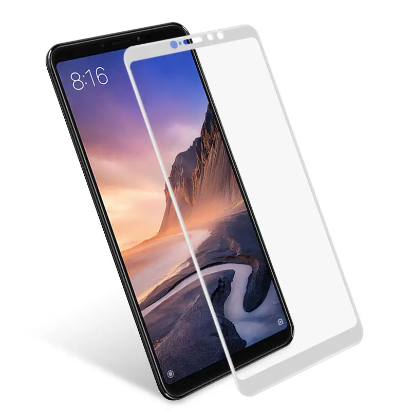 Imak Brand Full Coverage 9H Tempered Glass Screen Protector For Xiaomi For Mi Max Mix Note 3 2 8 8SE 6 6X 5X 5 5C 5S Plus A1 A2