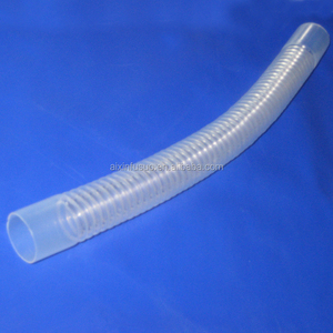 FEP tıbbi ekipman için şeffaf oluklu tüp körük boru - Product Image 2