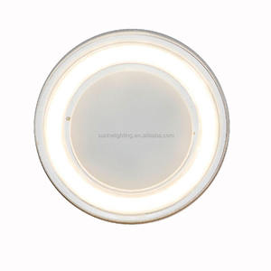 Lámpara de techo para caravana, accesorio de luz Led redondo de <span class=keywords><strong>7</strong></span> pulgadas, 12V, 24V, iluminación plana - Product Image 1