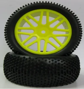 RC Car Parts 1/10 front Buggy Tire with foam insert 66064