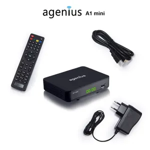 Agenius a1mini cccam biss brasil iks vod 1080p, receptor de tv por satélite full hd DVB-S2