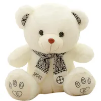 Most popular tie cute small custom doll panda teddy bear with low price
