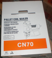 Cloueur à bobine MAX DESIGN CN70 2 1/2'' BASSO NAILER PISTOLA