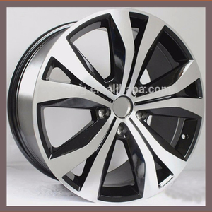 Jantes de voiture pour SUV <span class=keywords><strong>Touareg</strong></span>, roues de voiture au Design Concave, de haute qualité, noir usiné, <span class=keywords><strong>19</strong></span> 20 pouces, - Product Image 1