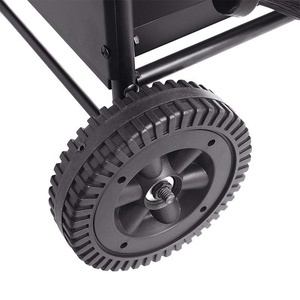Support <span class=keywords><strong>de</strong></span> <span class=keywords><strong>bois</strong></span> <span class=keywords><strong>de</strong></span> <span class=keywords><strong>chauffage</strong></span> en fer forgé noir, chariot à roulettes, offre spéciale - Product Image 6