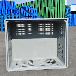 農業用バージンHDPE通気性バルクプラスチックパレットビン（蓋付き） - Product Image 5