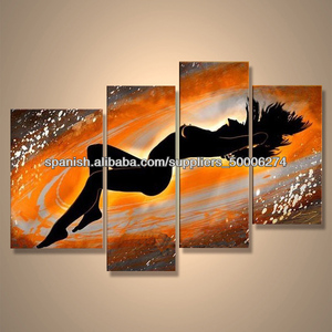 popular moderno abstracto pintado <span class=keywords><strong>a</strong></span> <span class=keywords><strong>mano</strong></span> lienzo de elementos decorativos - Product Image 1