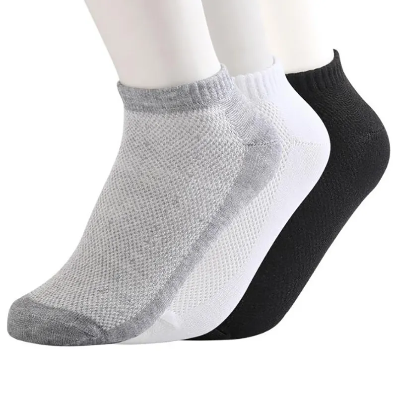 Casual Cotton Men's Hosiery Solid Colour Breathable cotton socks Low Cut Short Ankle Socks Sport Sock Fashion