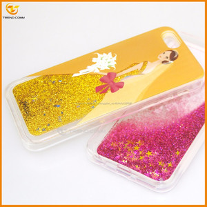 Vestido de novia star liquid glitter case para el iphone 6 s plus - Product Image 2