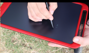 Venta al por mayor logotipo personalizado mini <span class=keywords><strong>transparente</strong></span> LCD pizarra utilizable borrable pizarra para la escuela tablero de notas de aviso digital - Product Image 6