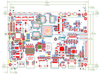 Quad Core RK3288 Tablet Android Motherboard ODM Mainboard untuk Pemutar Media mesin POS Signage Digital