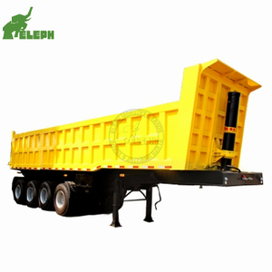 Phía sau Bãi Rộng Rãi Được Sử Dụng Xe Tải Tự Đổ Trailer - Product Image 2