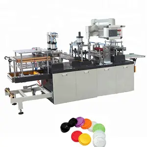 Nuevo Producto de tapa de plástico que forma la máquina para la venta de tapa de papel que hace la máquina