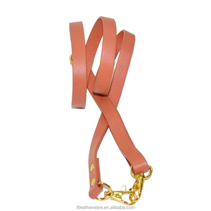 Double Paddle Cow Leather Handles Adjustable Long Strap - Product Image 2