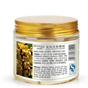 <span class=keywords><strong>Maschera</strong></span> Occhi Idratante Naturale a Base <span class=keywords><strong>d</strong></span>'Acqua Bioaqua OEM con Osmanto Dorato Nutriente - Product Image 2