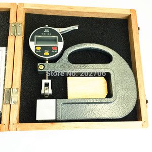 Jauge d'épaisseur numérique 0-10mm avec insert à rouleau Jauge d'épaisseur numérique continue de 0.01mm - Product Image 5