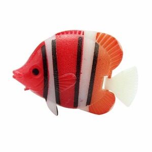 5 Pcs/Set Plastik Palsu Floating Buatan Ikan Tropis Simulasi Vivid Lanskap Tangki Akuarium Ornamen Dekorasi Aksesoris - Product Image 5