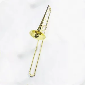 FOCUS chinese high quality standard trombone for sale yellow brass gold lacquer cupronickel