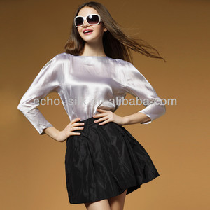 <span class=keywords><strong>Tela</strong></span> de Seda Japonesa 100% Seda Satén para Blusa de Mujer - Product Image 5