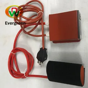 塑料医用注射器加热器，带数字温度控制器120V/220V硅橡胶加热器