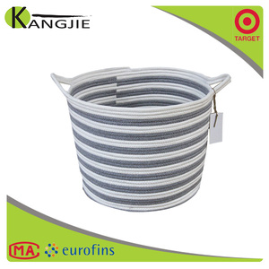 Protección del medio ambiente Ecológicas hechas <span class=keywords><strong>a</strong></span> mano tejidas <span class=keywords><strong>a</strong></span> mano cestas de la ropa - Product Image 1