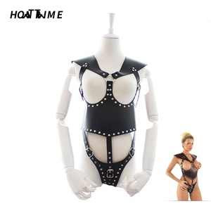 Vrouwen Sexy Lederen Body Harnas Bdsm Bondage Terughoudendheid Slaaf Beperkingen Fetish Seksproducten - Product Image 1