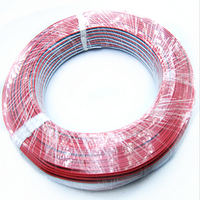 Câble d'extension en cuivre étamé à 3 fils 18AWG 20AWG 22AWG, câbles 3 broches rouge, vert, blanc pour bande LED CCT WS2812B WS2811