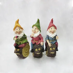 Polyresin 난쟁이 공예 수지 정원 Gnomes 인형