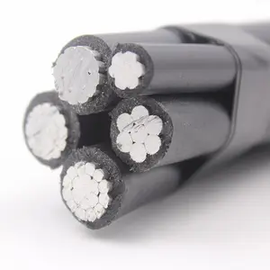 Low Voltage ABC Cable Price List Of 16mm 25mm 35mm 50mm 70mm ABC Aluminum with XLPE Cable