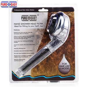 3 giai đoạn hộ gia đình của nhãn hiệu nước vòi hoa sen đầu lọc Tourmaline KDF & Than hoạt tính loại bỏ vi khuẩn & kim loại nặng làm bằng nhựa - Product Image 2