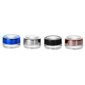 Tarro de plástico transparente para polvo cosmético, 3g, 5g, 8g, 10g, con <span class=keywords><strong>sifer</strong></span> y tapa para ventana - Product Image 4