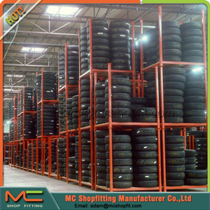 מדפי אחסון פלדה נייד עם stackable תכונה stackable דלת מסגרת מעקה - Product Image 3