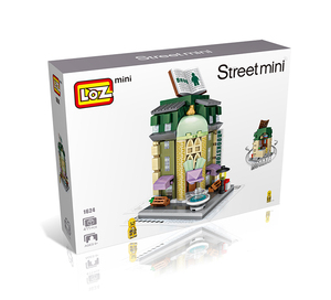 Mini inteligente bloques Loz City Street Creator bloques de juguete <span class=keywords><strong>libro</strong></span> strore modelo de construcción de juguete ladrillo - Product Image 2