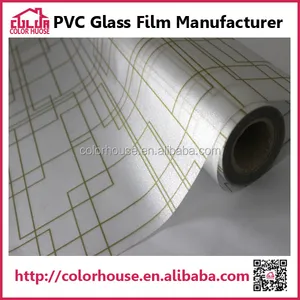 Semplice auto pvc- adesivo vetro smerigliato film design caldo