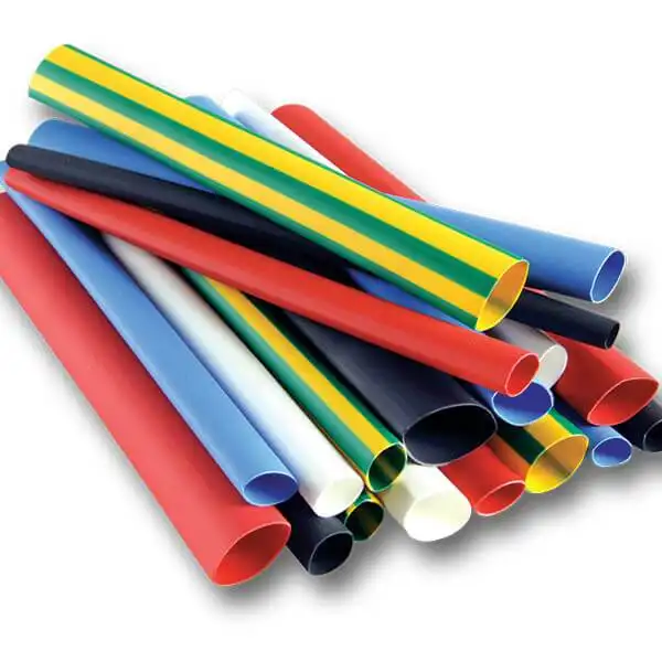 Yellow-green plastic heat-shrinkable tubing VC-2