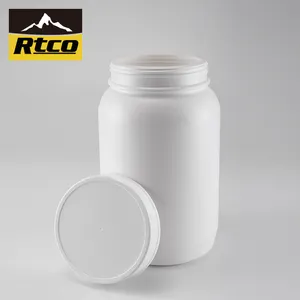 Plastic Jar For Protein Powder Custom LOGO HDPE Container Protein Powder Plastic Jar For Storage Food With Powder