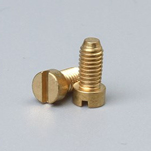 M 1,6 Messing Schlitz Käse Kopf Abgerundeten Kopf Maschine Schrauben DIN921 - Product Image 2