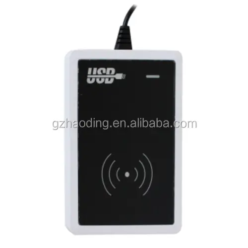 Kartu Encoder Untuk Sistem Kunci Pintu, USB Card Reader untuk Kartu dengan 125 KHz/13.56 MHz